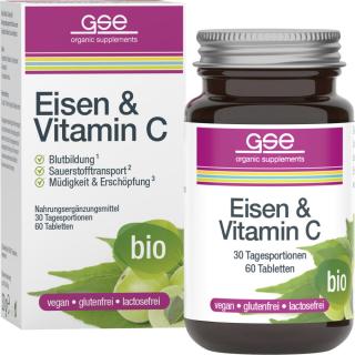 Eisen & Vitamin C Complex 60St GSE