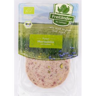 Bio Geflügel Puten Mortadella 80g FPF