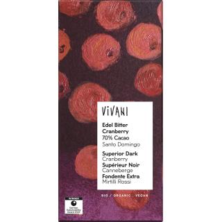 Edel Bitter Cranberry 80g VNI