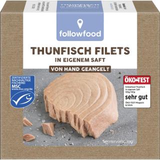 Thunfischfilets natur 185g FWO