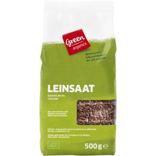 Leinsaat braun 500g GRN (nur als Gebinde 10 Stk)