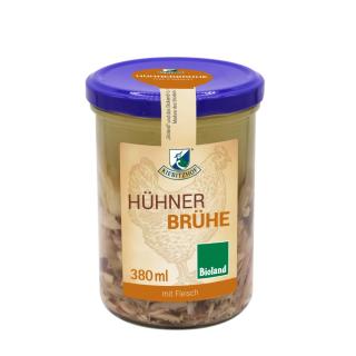 Hühnerbrühe mit Fleisch 380g KBH