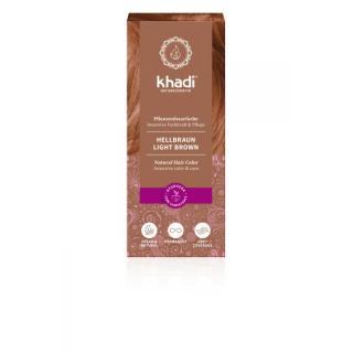 Pflanzenhaarfarbe Hellbraun 100g KHD
