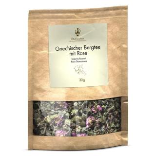 Griechischer Bergtee mit Rose 30g  ÖLÄ
