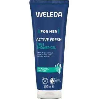 Men Duschgel Active Fresh 200ml WEL