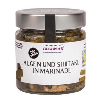 Algen und Shiitake in Marinade 160g AMR