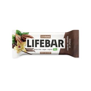 lifebar InChoco Cacao Nibs Vanilla 40g LIF