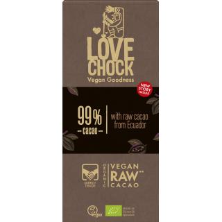 Schoko 99% Extreme Dark 70g LOV