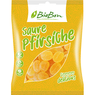 Saure Pfirsiche vegan 100g BIY