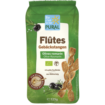 Knusperstangen Flutes Olive PRL