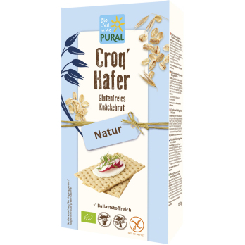 Croq Hafer Natur glutenf 160g PRL