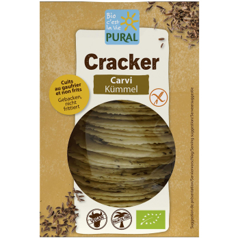 Cracker Kümmel glutenfrei 100g PRL