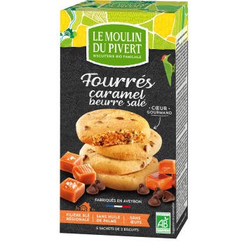 Cookies Fourrés Karamel 175g MDP