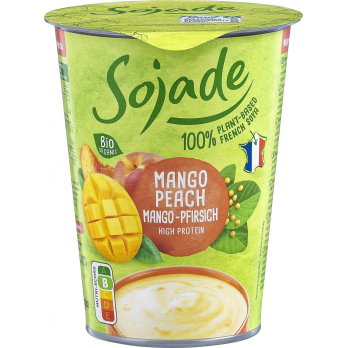 Soja Joghurt Mango Pfirsich 400g SOJ