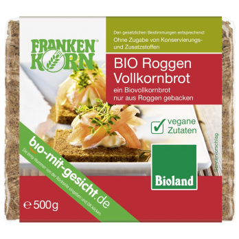 Roggenvollkornbrot 500g FKK