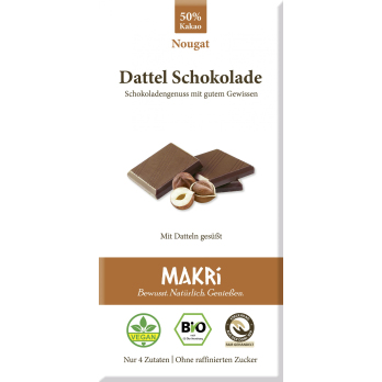 Dattel Schokolade Nougat 85g MKR