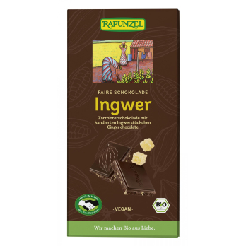 Ingwer Schokolade 80g RAP