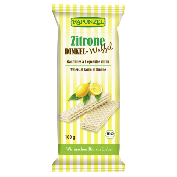 Dinkel Waffel Zitrone 100g RAP