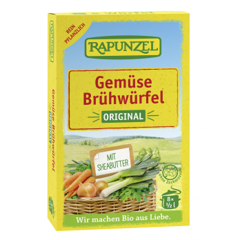 Brühwürfel Gemüse Org. 84g RAP