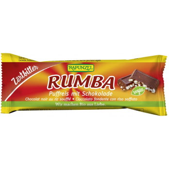 Rumba Puffreisriegel Zartbitt 50g RAP