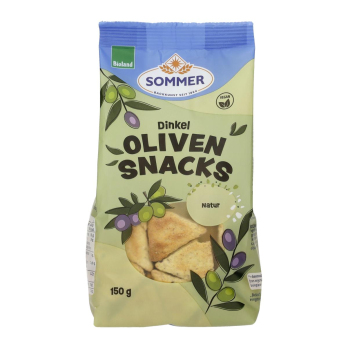 Dinkel Olivensnacks natur 150g SOM