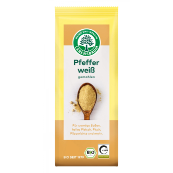 Pfeffer weiß gemahlen 50g LEB