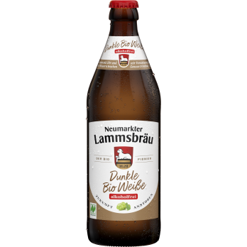 Lammsbräu Dunkle Weiße alk.frei 0,5l NEU