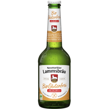 Lammsbräu Bier glutenfrei alkfrei 0,33l NEU
