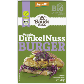 Dinkel Nuss Burger vegan 150g BAK