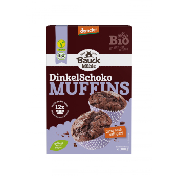 Dinkel Muffins Schoko 300g BAK