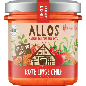 Aufstrich Rote Linse Chili 140g ALO