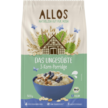 3 Korn Brei ungesüßt 500g ALO