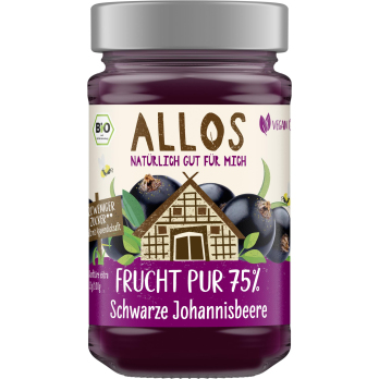 Frucht Pur Schwarze Johannisb. 250g ALO