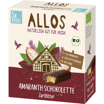 Amaranth Schokolette Zartb 140g ALO