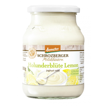 Joghurt Holunderblüte Lemon 500g SBG