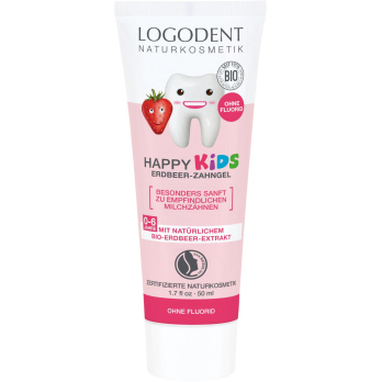 Zahngel Erdbeere 50ml LOG