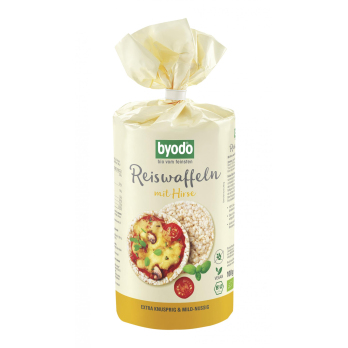 Reiswaffel Hirse 100g BYO