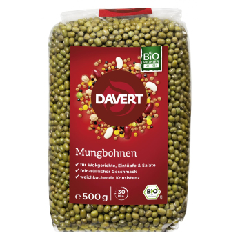 Mungbohnen grün 500g DAV