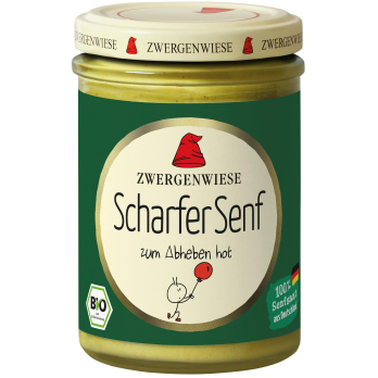 Senf scharf 160g ZWE