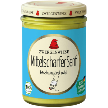 Senf mittelscharf 160g ZWE