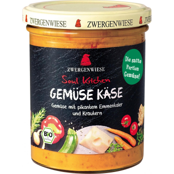 Soul Kitchen Gemüse Käse 370g ZWE