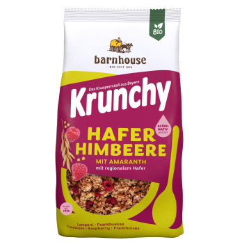 Krunchy Amaranth Himbeer 375g BHO
