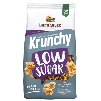 Krunchy Low Sugar Hafer 375g BHO