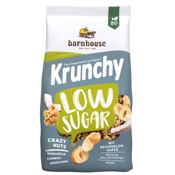 Krunchy Low Sugar Nuss 375g BHO