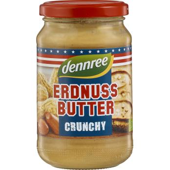Erdnussbutter Crunchy 350g DEN