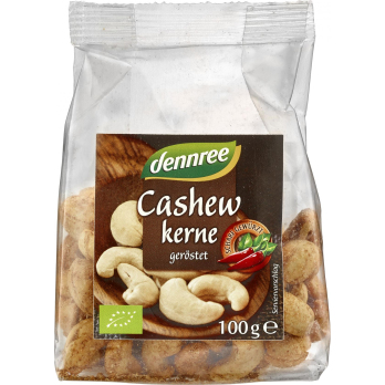 Cashew geröst. scharf 100g DEN