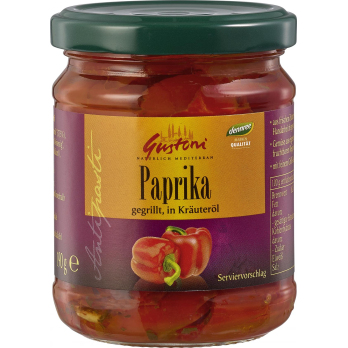 Paprika gegrillt 190g GSU