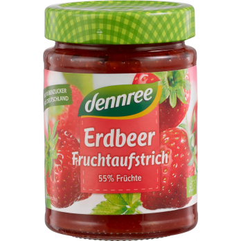Erdbeer Fruchtaufstr 340g DEN