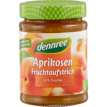 Aprikose Fruchtaufstr 340g DEN