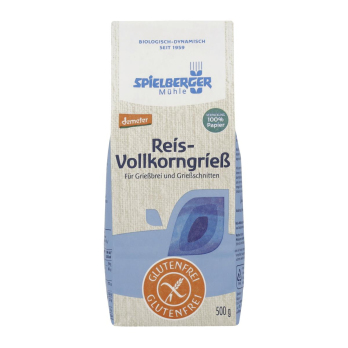 Reis Vollkorngrieß 500g SPI